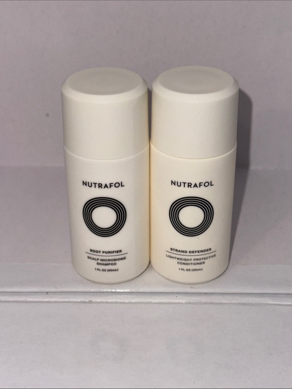 Nutrafol Travel Shampoo & Conditioner Duo - Cream